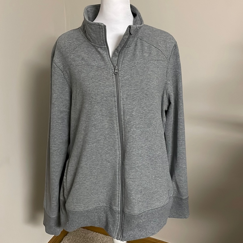 Athletic Grey Sweat Jacket